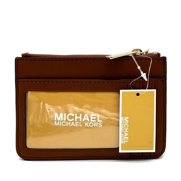 Michael Kors Jet Set Travel Small Top Zip Coin Pouch with ID Holder Luggage - Picture 5 of 8